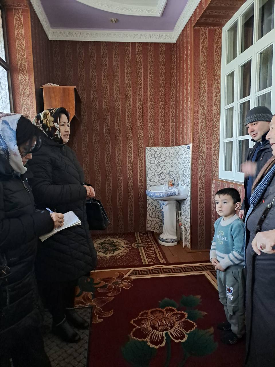 Shovot mahallasida Mahallabay ishlash dasturi bo'yicha qilingan ishlar