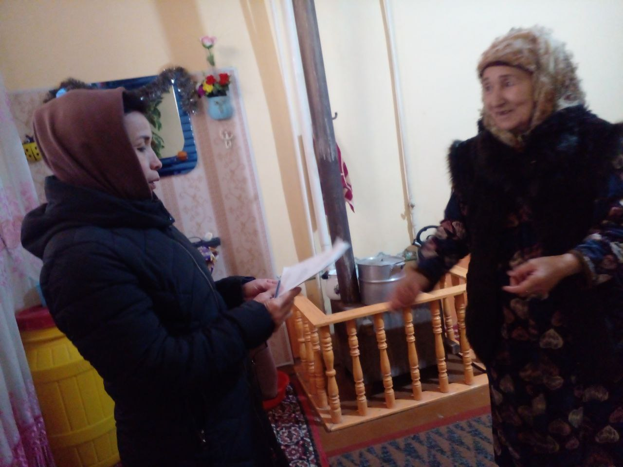 Mahallabay ishlash dasturi bo'yicha qilingan ishlar