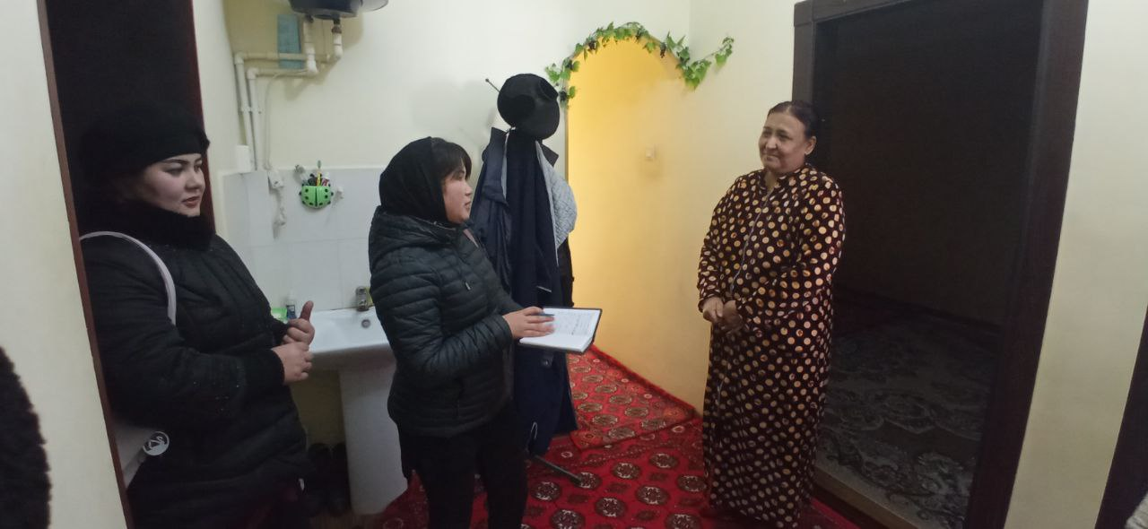 Mahallabay qilingan ishlar.
