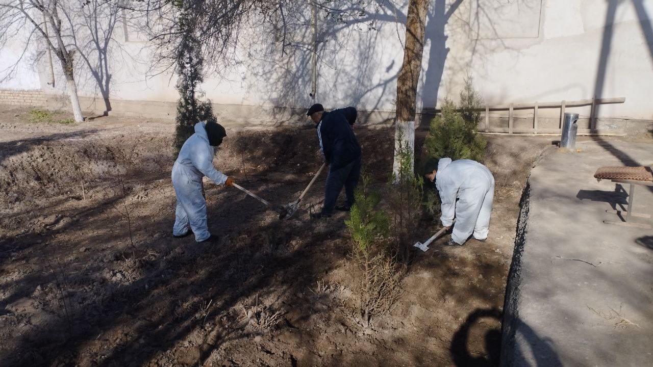 Obodonlashtirish ishlari o'tkazildi