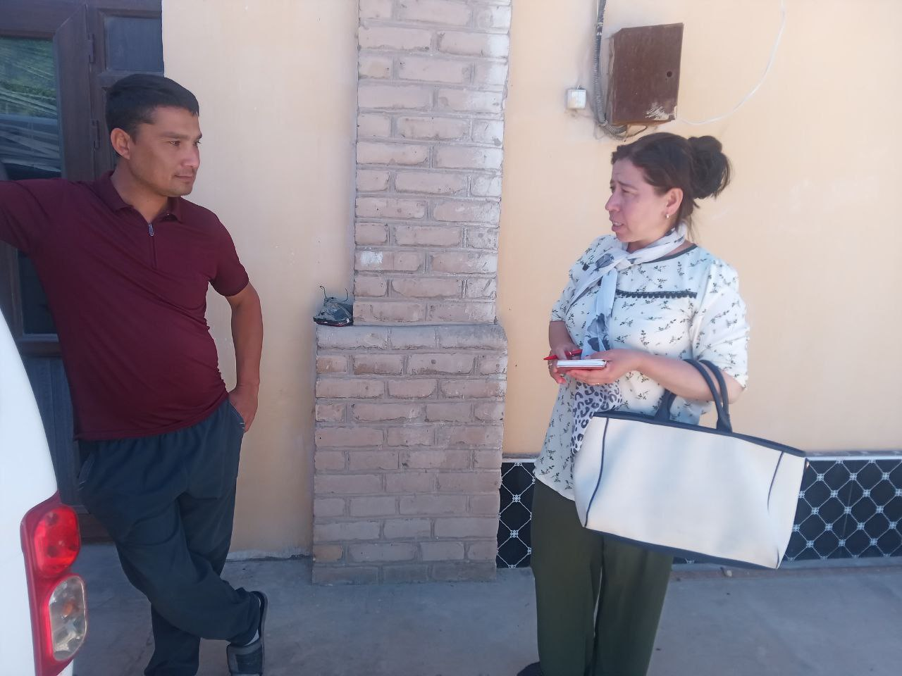Beshmergan mahallasida mahallabay ishlash dasturi bo'yicha qilingan ishlar