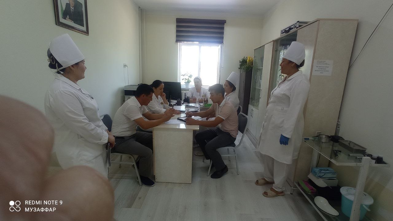 O'rganuv ishlari olib borildi