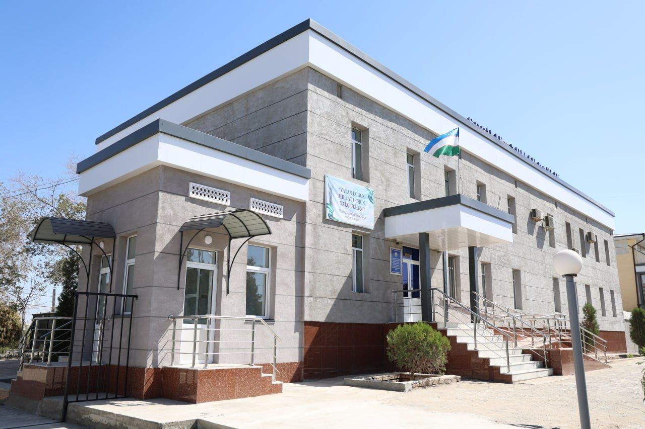 SANITARIYA EPIDEMIOLOGIYA BO‘LIMI BINOSI YANGI KO‘RINISHDA