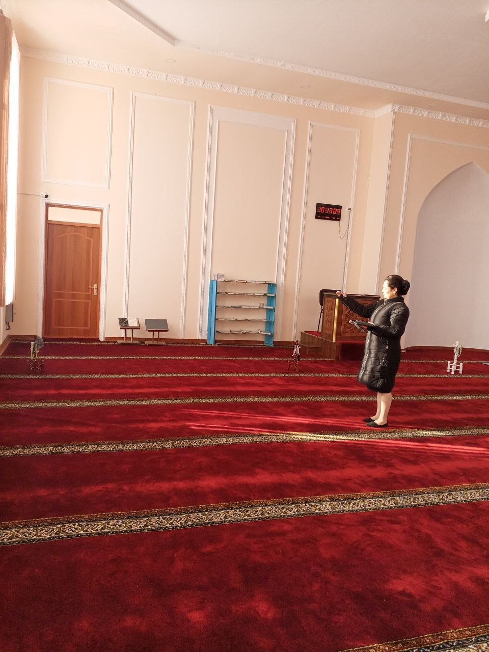 Masjidlarda dezenfeksiya tadbirlar.