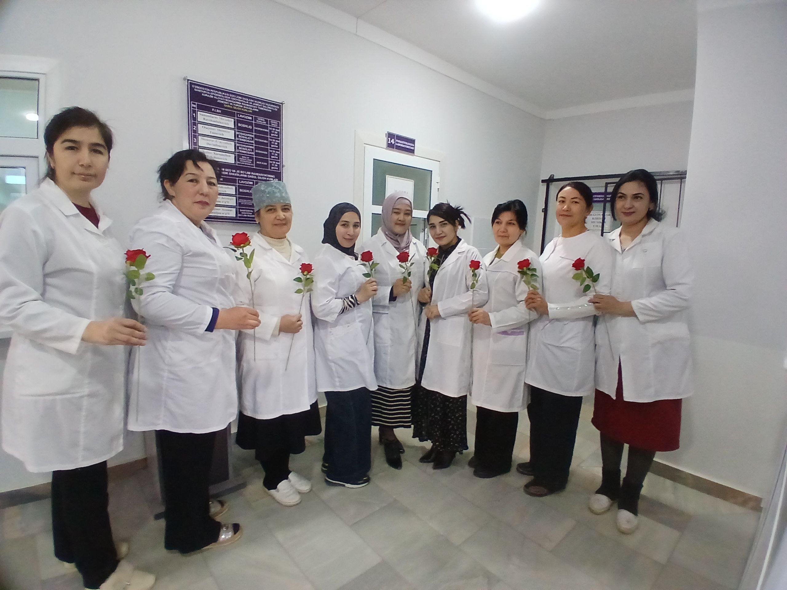 Sanepidqo‘mita Xorazm viloyati Shovot tuman bo'limi boshlig'i M.Axmedov bayram  tabrigi