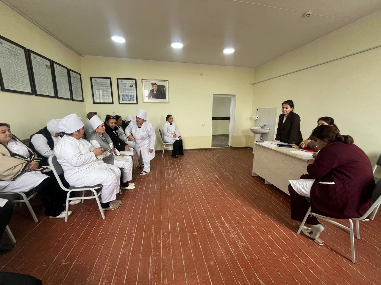 Oilaviy poliklinikalarda o'quv seminarlar o'tkazildi