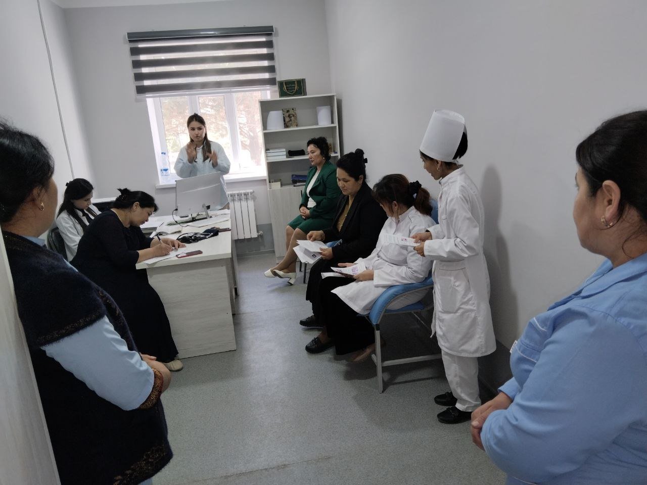 Oilaviy poliklinikalarda o'quv seminarlar o'tkazildi