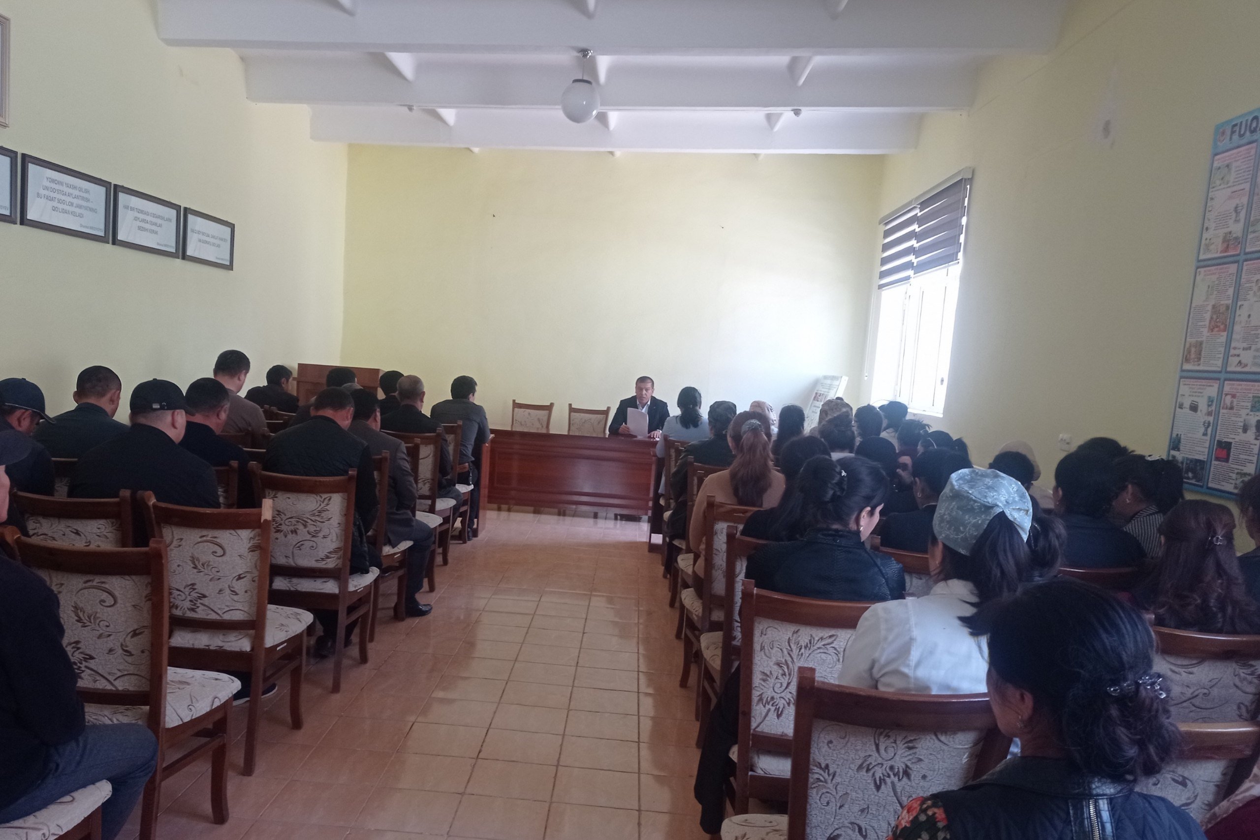 Oʻzbekiston Respublikasi Prezidentining PQ-336-sonli qarori ijrosi yuzasidan yigʻilish oʻtkazdi.