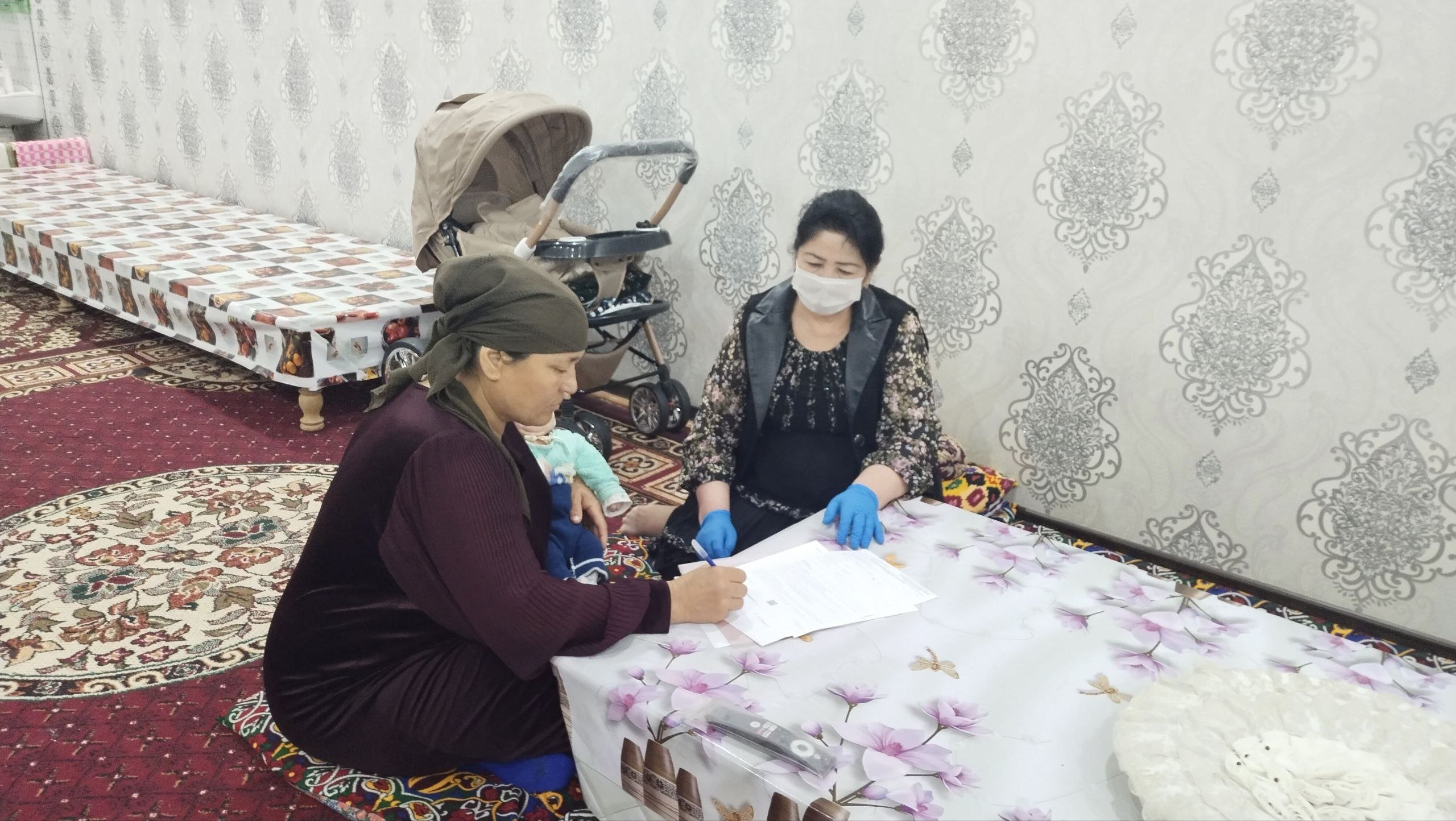 Kasallik o'chog'ida qilingan ishlar