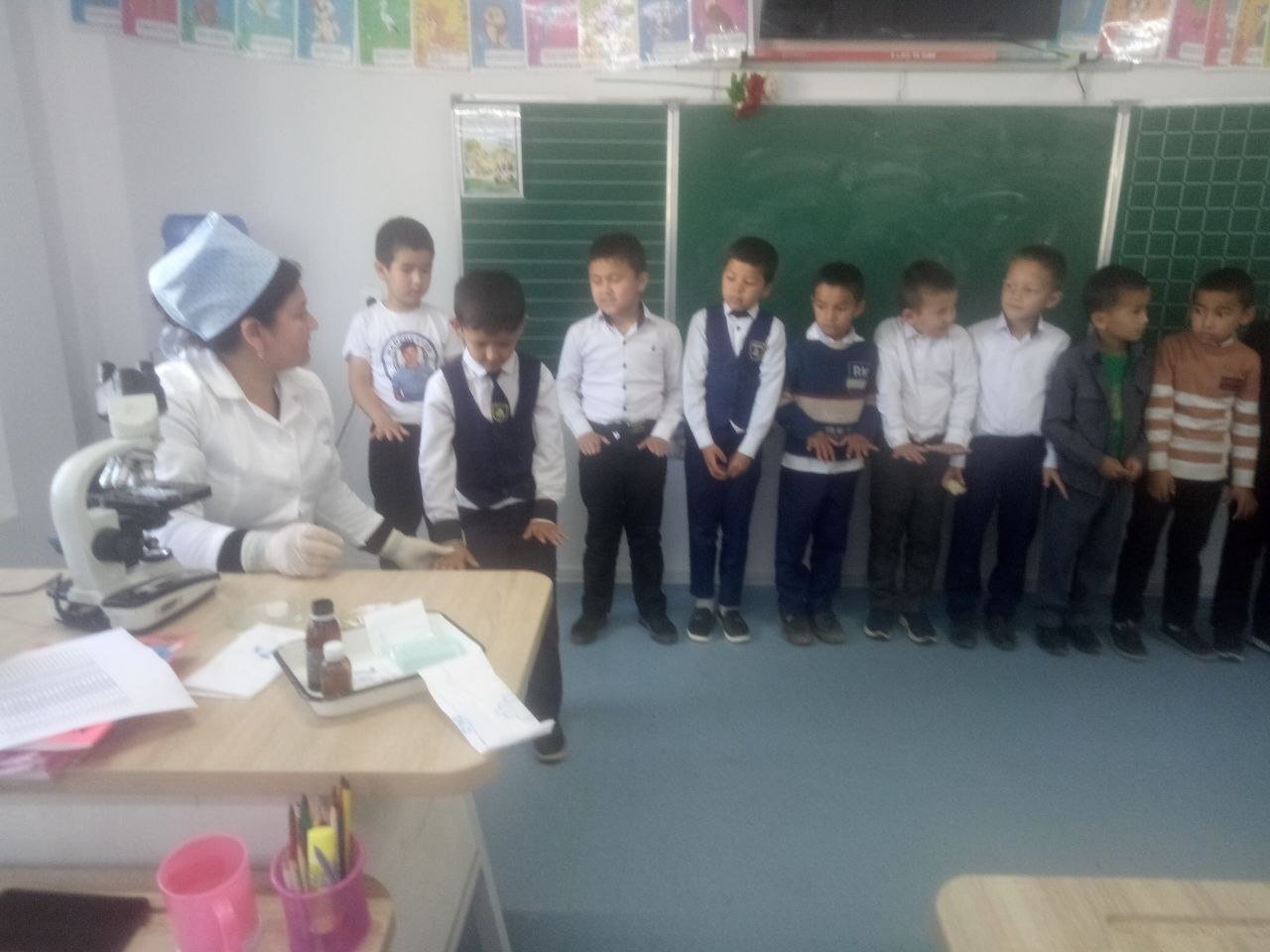 Rejali tekshiruv o'tkazildi.