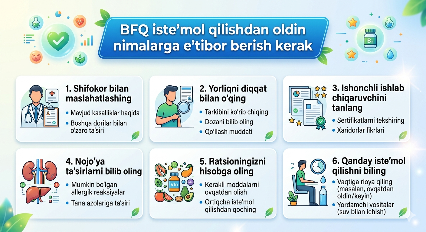 BFQ (BAD) ichishdan oldin buni bilishingiz shart!