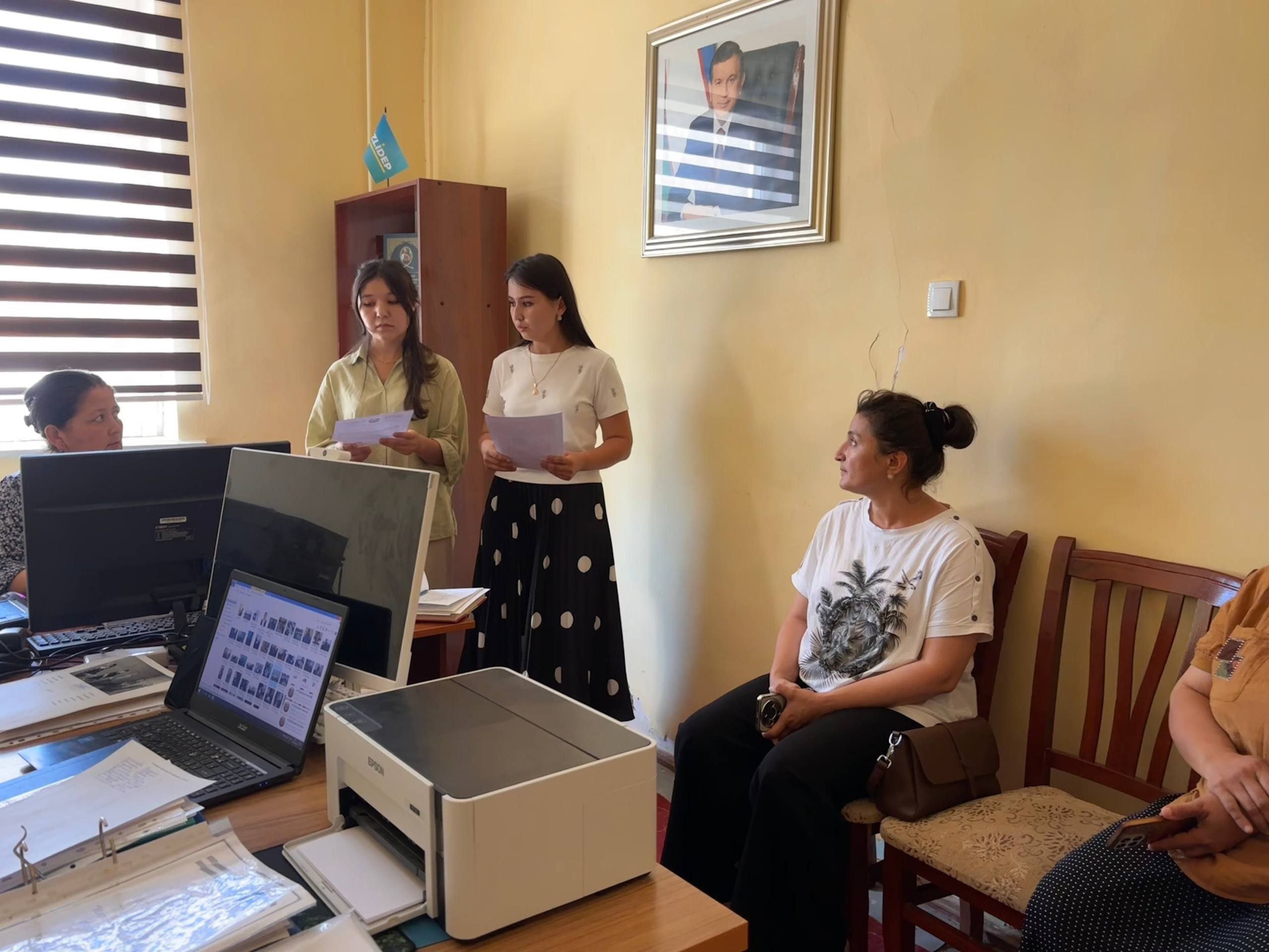 Aholi salomatligini saqlash maqsadida olib borilayotgan "Yangicha mahallabay" ishlash dasturi boʻyicha yigʻilish oʻtkazildi.