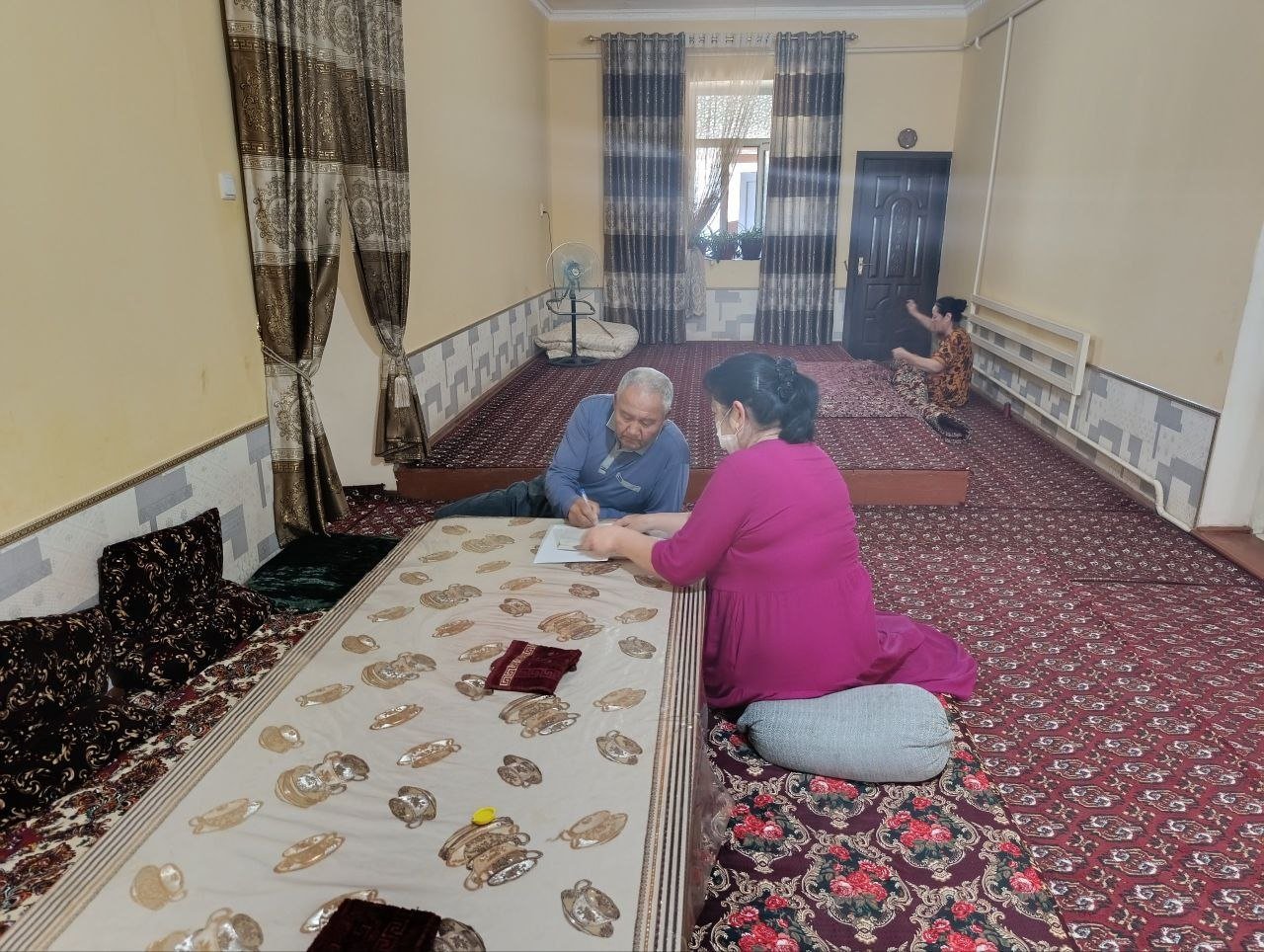 Kasallik o'chog'ida qilingan ishlar